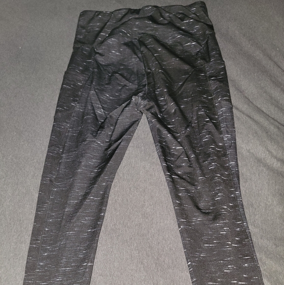 Shosho Full Length Pocket Leggings - 2XL - Black Print - Picture 6 of 7